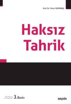 Seçkin Yayıncılık Haksız Tahrik - 1