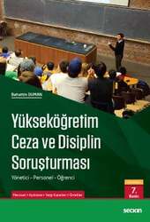 Seçkin Yayıncılık Yükseköğretim Ceza ve Disiplin Soruşturması Yönetici - Personel - Öğrenci - Seçkin Yayıncılık