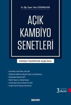 Seçkin Yayıncılık Açık Kambiyo Senetleri Kambiyo Senetlerinde Açığa İmza - 1