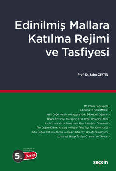 Seçkin Yayıncılık Edinilmiş Mallara Katılma Rejimi ve Tasfiyesi - 1