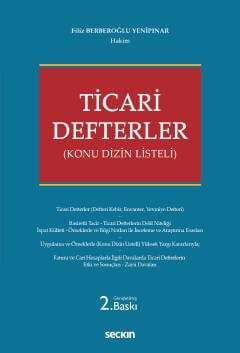 Seçkin Yayıncılık Ticari Defterler Konu Dizin Listeli - 1