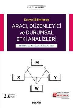 Seçkin Yayıncılık Sosyal BilimlerdeAracı ve Düzenleyici Etki Analizleri IBM SPSS Process Makro Uygulamalı, Örnek Veri Setleri - 1