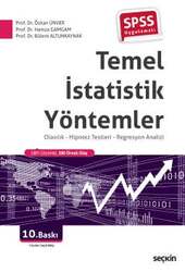 Seçkin Yayıncılık SPSS UygulamalıTemel İstatistik Yöntemler Olasılık & Hipotez Testleri & Regresyon Analizi - 1