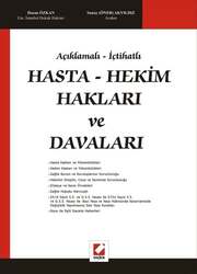 Seçkin Yayıncılık Açıklamalı İçtihatlı Hasta Hekim Hakları ve Davaları - 2