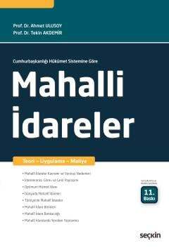 Seçkin Yayıncılık Mahallî İdareler Teori – Uygulama – Maliye - 2