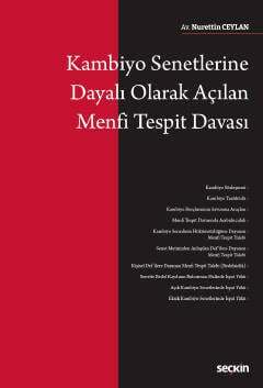 Seçkin Yayıncılık Kambiyo Senetlerine Dayalı Olarak Açılan Menfi Tespit Davası - 2