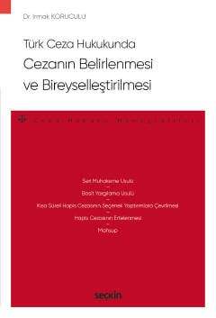 Seçkin Yayıncılık Türk Ceza Hukukunda Cezanın Belirlenmesi ve Bireyselleştirilmesi – Ceza Hukuku Monografileri