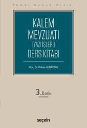 Seçkin Yayıncılık Temel Hukuk Dizisi Kalem Yazı İşleri Mevzuatı - 2