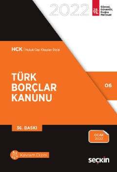 Seçkin Yayıncılık Türk Borçlar Kanunu - 2