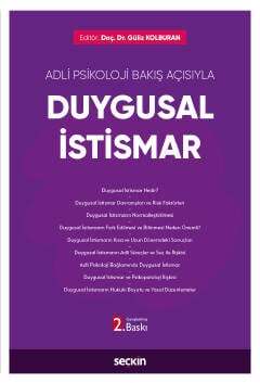 Seçkin Yayıncılık Adli Psikoloji Bakış AçısıylaDuygusal İstismar - 2