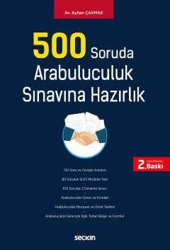 Seçkin Yayıncılık 500 Soruda Arabuluculuk Sınavına Hazırlık