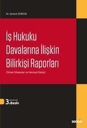 Seçkin Yayıncılık İş Hukuku Davalarına İlişkin Bilirkişi Raporları - 2