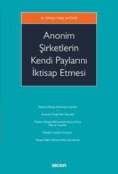 Seçkin Yayıncılık Anonim Şirketlerin Kendi Paylarını İktisap Etmesi - 1