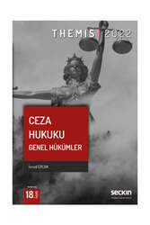 Seçkin Yayınevi THEMIS Ceza Hukuku Genel Hükümler - 2