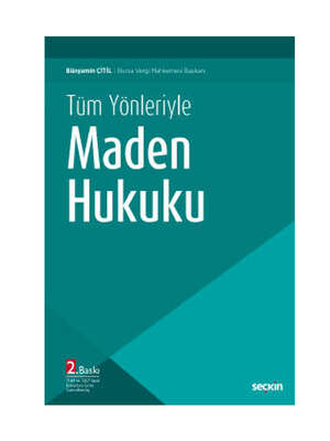 Seçkin Yayınevi Maden Hukuku - 1