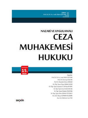 Seçkin Yayınevi Ceza Muhakemesi Hukuku (Nazari ve Uygulamalı) - 1