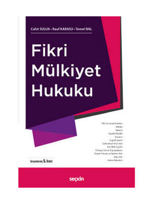 Seçkin Yayınevi Fikri Mülkiyet Hukuku - 1