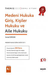 Seçkin Yayıncılık - Seçkin Yayınları Themıs Medeni Hukuka Giriş, Kişiler Hukuku ve Aile Hukuku Soru Kitabı