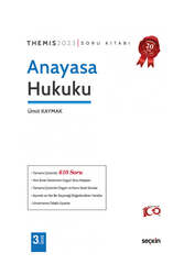 Seçkin Yayıncılık - Seçkin Yayınları Themis Anayasa Hukuku Soru Kitabı