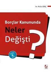 Seçkin Yayıncılık - Seçkin Yayıncılık Borçlar Kanununda Neler Değişti
