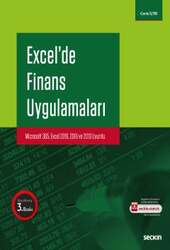 Seçkin Yayıncılık - Seçkin Yayıncılık Excelde Finans Uygulamaları Microsoft 365, Excel 2019, 2016 ve 2013 Uyumlu