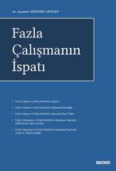 Seçkin Yayıncılık - Seçkin Yayıncılık Fazla Çalışmanın İspatı