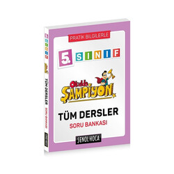 Şenol Hoca Yayınları - Şenol Hoca Yayınları 5. Sınıf Okulda Şampiyon Tüm Dersler Soru Bankası