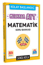 Şenol Hoca Yayınları - Şenol Hoca Yayınları Merhaba AYT Matematik Soru Bankası (Kolay Başlangıç)