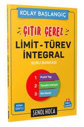 Şenol Hoca Yayınları - Şenol Hoca Yayınları Çıtır Çerez Limit-Türev-İntegral Soru Bankası (Kolay Başlangıç)