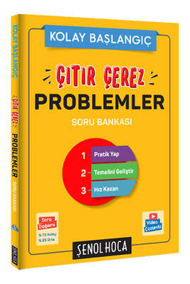 Şenol Hoca Yayınları 2023 Çıtır Çerez Problemler - 1