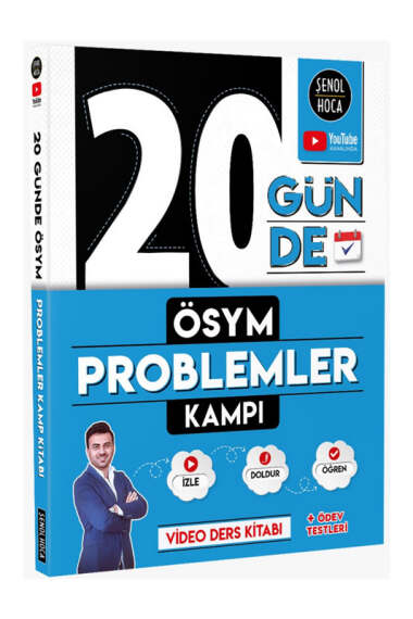 Şenol Hoca Yayınları 2024 20 Günde ÖSYM Problemler Kampı - 1