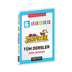 Şenol Hoca Yayınları - Şenol Hoca Yayınları 6. Sınıf Okulda Şampiyon Tüm Dersler Soru Bankası