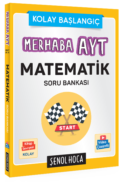 ​Şenol Hoca Yayınları Merhaba AYT Matematik Soru Bankası
