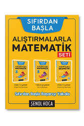 Şenol Hoca Yayınları - Şenol Hoca Yayınları Sıfırdan Başla Alıştırmalarla Matematik Seti