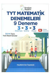 Simedyan Akademi - Simedyan Akademi TYT Matematik 9 Denemeleri