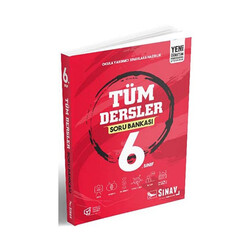 Sınav Dergisi Yayınları - ​Sınav Yayınları 6. Sınıf Tüm Dersler Soru Bankası