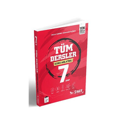 Sınav Dergisi Yayınları - ​Sınav Yayınları 7. Sınıf Tüm Dersler Konu Anlatımlı