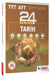 Sınav Dergisi Yayınları - Sınav Yayınları TYT AYT Tarih 24 Adımda Konu Anlatımlı Soru Bankası
