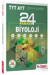 Sınav Dergisi Yayınları - Sınav Yayınları TYT AYT Biyoloji 24 Adımda Konu Anlatımlı Soru Bankası