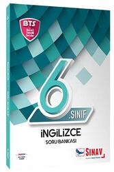 Sınav Dergisi Yayınları - Sınav Yayınları 6. Sınıf İngilizce Soru Bankası BTS