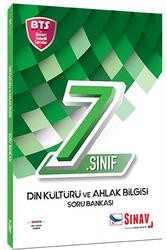 Sınav Dergisi Yayınları - Sınav Yayınları 7. Sınıf Din Kültürü ve Ahlak Bilgisi Soru Bankası BTS