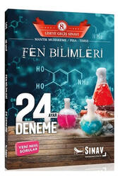 Sınav Dergisi Yayınları - Sınav Dergisi Yayınları 8. Sınıf LGS Fen Bilimleri 24 Ayar Deneme