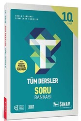 Sınav Dergisi Yayınları - Sınav Yayınları 10. Sınıf Tüm Dersler Soru Bankası