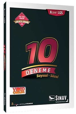 Sınav Yayınları 8. Sınıf LGS 10 Deneme - 1