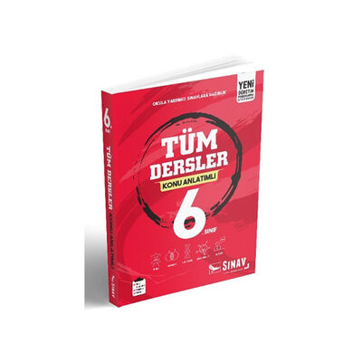 ​Sınav Yayınları 6. Sınıf Tüm Dersler Konu Anlatımlı - 1