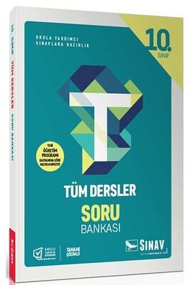 Sınav Yayınları 10. Sınıf Tüm Dersler Soru Bankası - 1