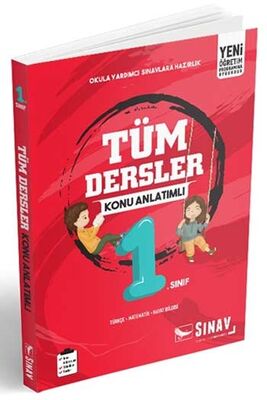 Sınav Yayınları 1. Sınıf Tüm Dersler Konu Anlatımlı - 1