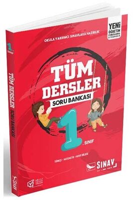 Sınav Yayınları 1. Sınıf Tüm Dersler Soru Bankası - 1
