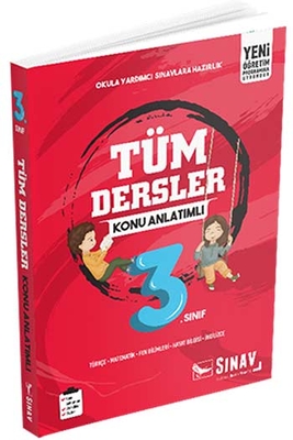 ​Sınav Yayınları 3. Sınıf Tüm Dersler Konu Anlatımlı - 1