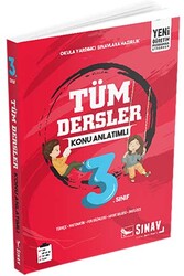 Sınav Dergisi Yayınları - ​Sınav Yayınları 3. Sınıf Tüm Dersler Konu Anlatımlı